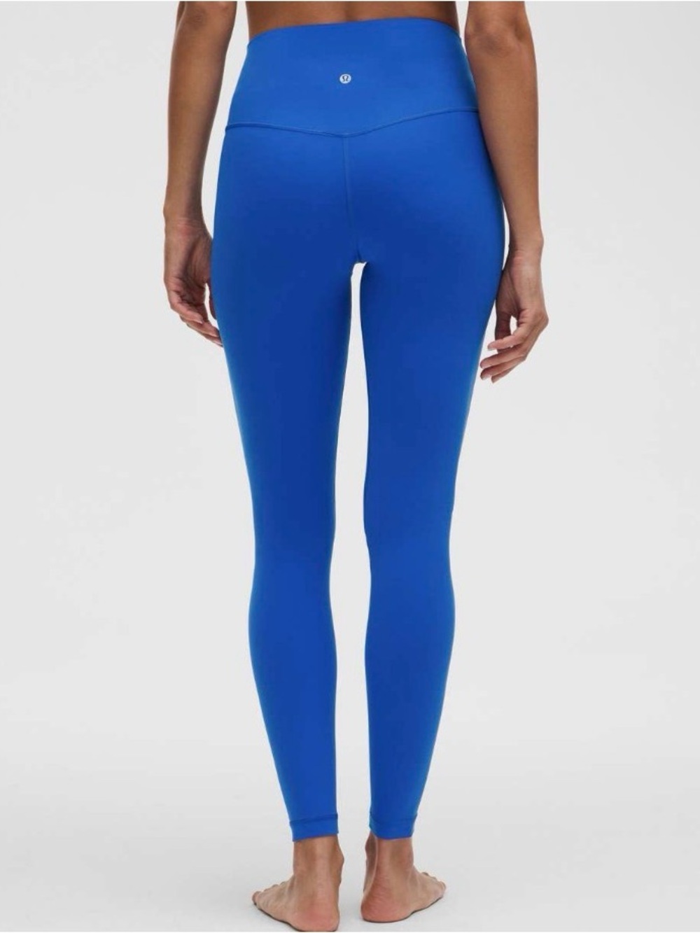Lululemon Align High-Rise Cerulean Blue Nulu Yoga Leggings Size 14 - Picture 2 of 7
